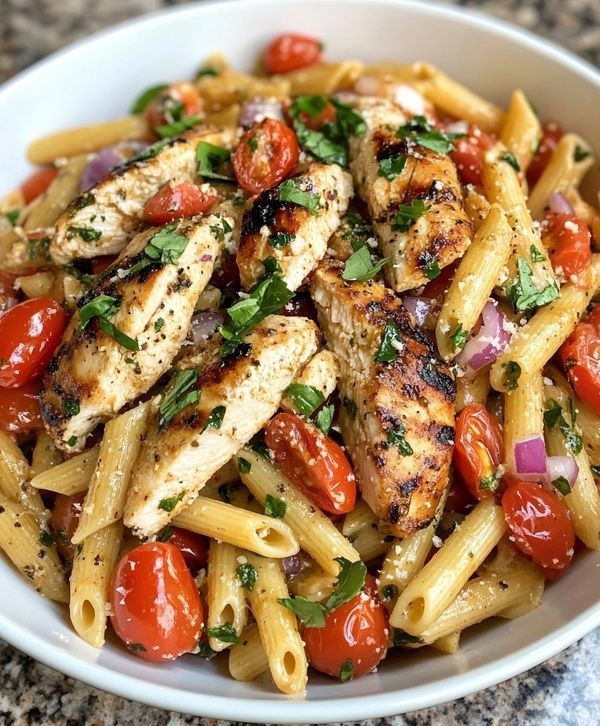Pasta con pollo